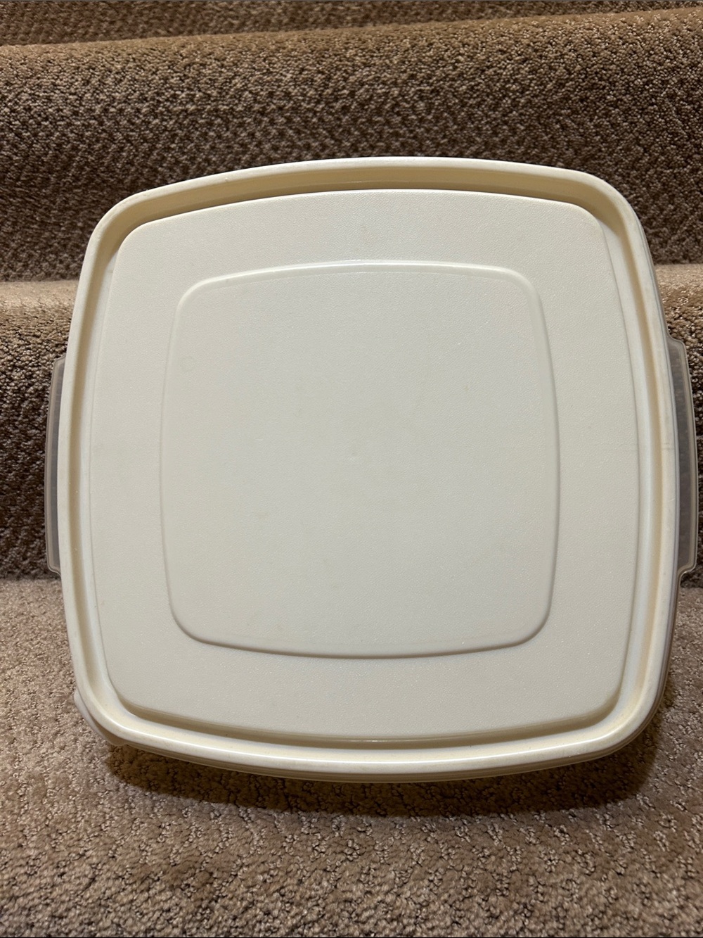 Vintage Rubbermaid Servin Saver #4 19-cup Square Container 1980s, Food Storage